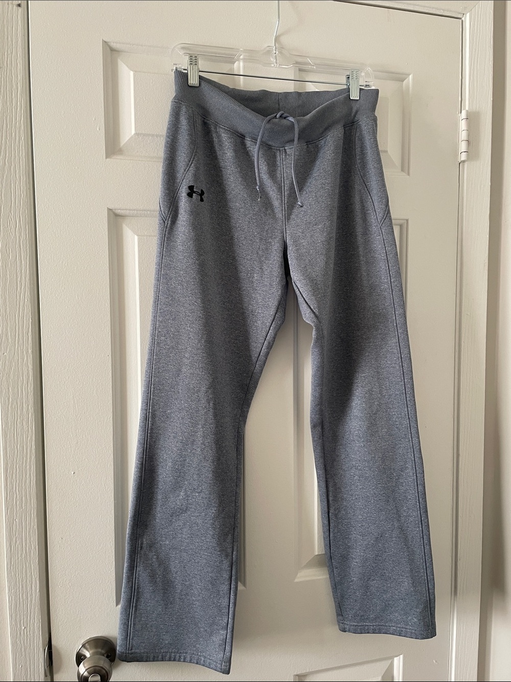 Under Armour Kids Gray Drawstring Fleece Joggers